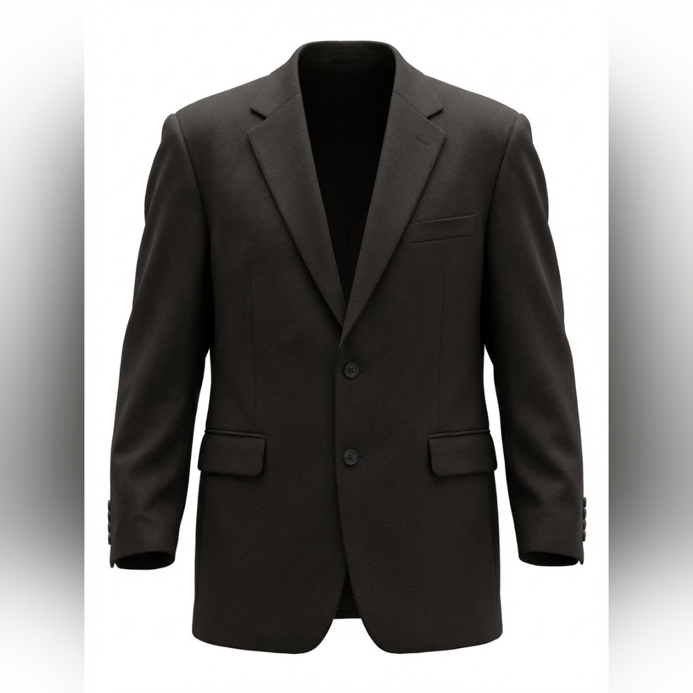 JOS A BANKS 100% CASHMERE NAVY sport Coat. 44R - Picture 1 of 6